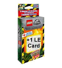 Karty kolekcjonerskie Lego Jurassic World - blister