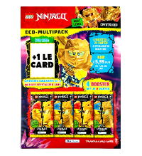 Karty kolekcjonerskie Lego Ninjago Serie 8 NEXT LEVEL - Eco-Multipack