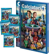 Naklejki Panini Calciatori 2025-2026 - Hardcover Deluxe Box