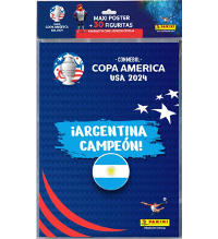 Naklejki Panini CONMEBOL Copa America USA 2024 - Argentina Campeón Poster Set