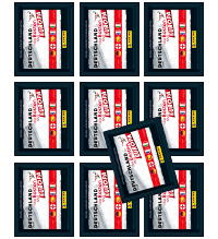 Naklejki Panini Deutschland & die Besten aus Europa 2024 - 10 saszetki