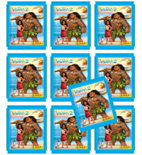 Panini Disney Vaiana 2 Naklejki - 10 saszetki