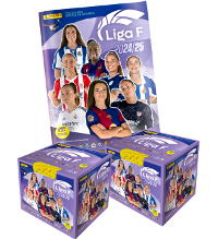 Naklejki Panini Liga Femenina 2024/25 (Liga F) - Album + 2 pudełka