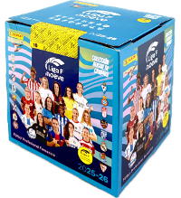 Naklejki Panini Liga Femenina 2025/26 (Liga F) - 1 pudełko (=50 saszetki)