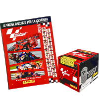 Naklejki Panini Moto GP 2023 - album + 1 box (=50 saszetki)
