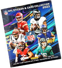 Panini NFL 2023 Naklejki y Karty - Album