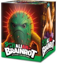 Naklejki Panini Skifidol Italian Brainrot 2 - 1 box (=36 saszetki)