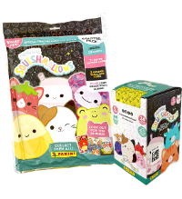 Panini Squishmallows Trading Cards 2025 - Starter Pack + Box z 24 saszetki