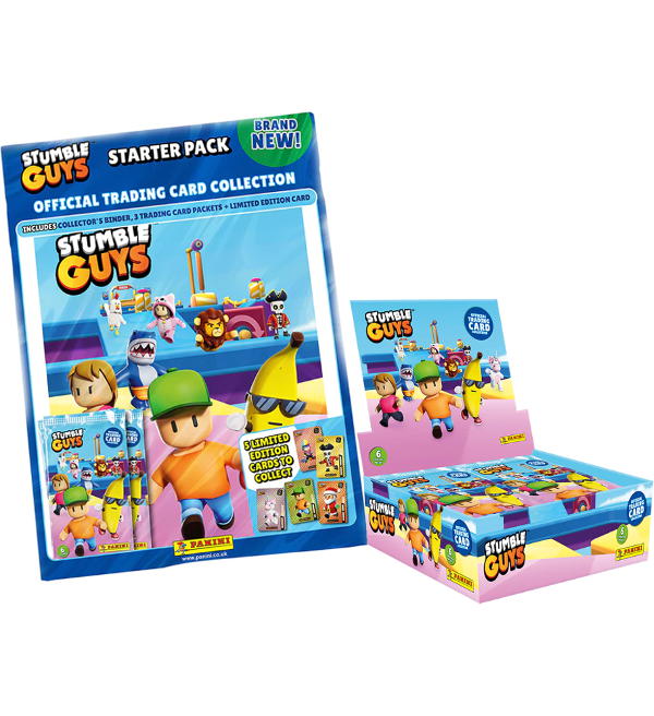 Panini Stumble Guys Trading Cards Starter Pack + box z 24 saszetki