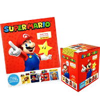 Naklejki Panini Super Mario Play Time - album + box z 50 saszetki