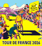 Tour de France Naklejki