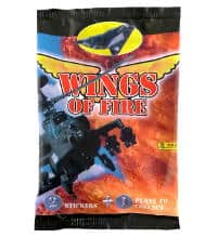 Panini Wings of Fire Naklejki + Samoloty - Zestaw 2 naklejek + 1 samolot