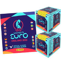 Naklejki Panini Women EM 2022 - Album + 2 pudełka (=100 saszetki)