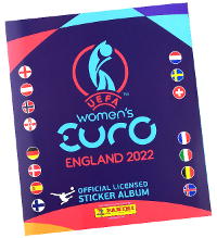 Naklejka Panini Women's Euro 2022 - album z wycinkami