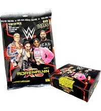 Panini WWE 2024 Adrenalyn XL Trading Cards - Starter Pack + box z 24 saszetki