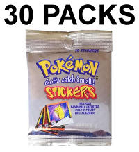 Pokemon Artbox Sticker Series 1 - 30 saszetki w woreczku foliowym