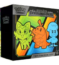 Pokemon Crimson & Purple Developments in Paldea - Top Trainer Box - niemiecki