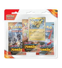 Pokemon Karmesin & Purpur Stürmische Funken - 3-Pack Blister Zapdos - Niemiecki
