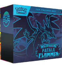 Pokemon Mega-Entwicklung Fatale Flammen - Top-Trainer-Box - niemiecki