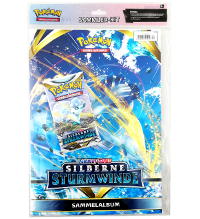Zestaw kolekcjonerski Pokemon Silver Storm Winds - Album + Booster + Plakat