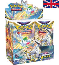Pokemon Sword & Shield - Brilliant Stars - box z 36 saszetki ANGIELSKI