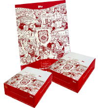 Topps 125 Lat FC Bayern München Naklejki - Album + 2 box (=60 saszetki)