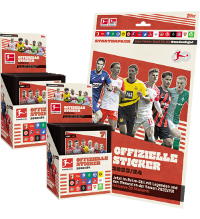 Topps Bundesliga Naklejki 2023/2024 - Starterpack + 2 x box (=100 saszetki)