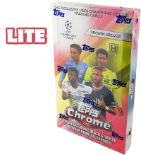 Topps Champions League CHROME Soccer 2021/22 - LITE Hobby Box