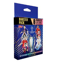 Naklejki Topps Champions League 2024/25 - Eco Pack z 8 saszetki + 3 Bonus Sticker