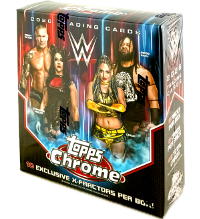 Topps Chrome WWE 2026 Trading Cards - Mega Box