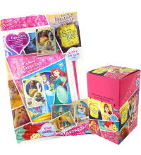 Topps Disney Princess Trading Card Game - Starterpack + Box z 24 saszetki