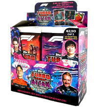 Topps F1 Turbo Attax 2023 Trading Cards - box z 24 saszetki