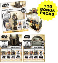 Topps The Mandalorian Trading Cards 2021 - Mega-Bundle + 10 Bonus Packs