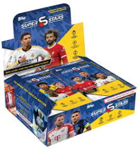 Topps UCL Superstars Season 2023/24 Trading Cards - box z 24 saszetki