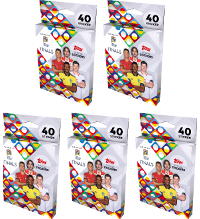 Naklejki Topps UEFA Nations League 2022/23 - 5 x eko-blister (=25 saszetki)