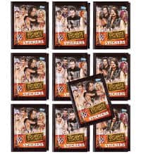Naklejki Topps WWE Ultimate Collection - 10 saszetki