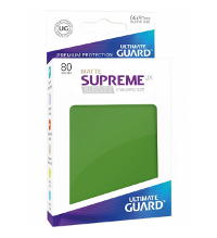 UG Supreme UX Sleeves - Standard Matt Green - 80 sztuk